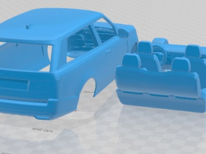 Range Rover SV Coupe 2019 Printable Car 3D Baskı Modeli