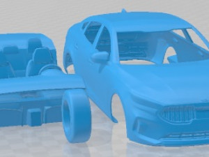 Kia Cadenza 2020 Printable Car Modelo de Impressão 3D