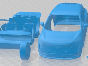 Nissan Ariya 2021 Printable Car 3D-printmodel