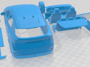 Nissan Ariya 2021 Printable Car Modelo de Impressão 3D