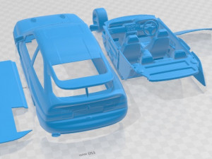 Escort RS Cosworth 1992 Printable Car 3D 프린트 모델