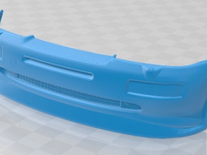 Escort RS Cosworth 1992 Printable Car Model Cetak 3D