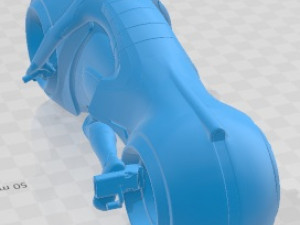 Tron Bike Light Cycle Printable Motorbike Modèles 3D en vedette