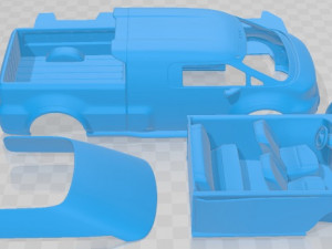 Neuron EV T One 2022 Printable Car 3D 打印模型
