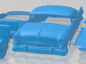 Crown Victoria 1955 Printable Car 3D 프린트 모델