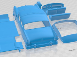 Crown Victoria 1955 Printable Car Modèles 3D en vedette