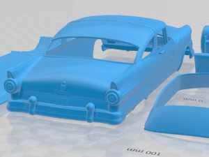 Crown Victoria 1955 Printable Car Modèles 3D en vedette
