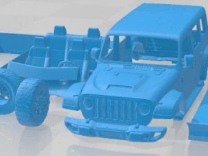 Jeep Wrangler 392 2022 Printable Car 3D Print Model