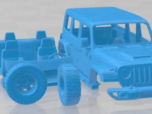 Jeep Wrangler 392 2022 Printable Car 3D-printmodel