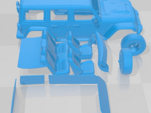 Jeep Wrangler 392 2022 Printable Car 3D-printmodel