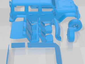 Jeep Wrangler 392 2022 Printable Car 3D Print Model