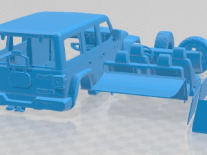 Jeep Wrangler 392 2022 Printable Car 3D-printmodel