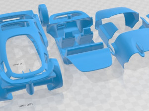 Citroen 19 19 Concept 2019 Printable Car 3D 打印模型
