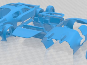 Citroen 19 19 Concept 2019 Printable Car 3D 打印模型