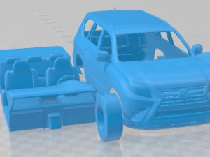 Lexus GX 460 2014 Printable Car 3D Print Model