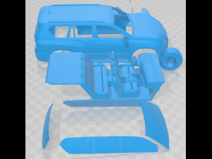 Lexus GX 460 2014 Printable Car 3D 프린트 모델