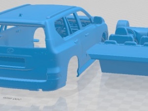 Lexus GX 460 2014 Printable Car 3D 프린트 모델