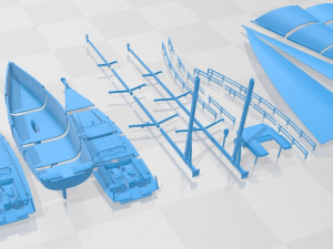 Hanse 675 Yacht Printable Model do druku 3D