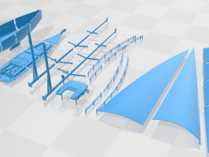 Hanse 675 Yacht Printable Model do druku 3D