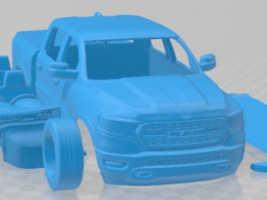 Dodge RAM 1500 Limited 2019 Printable Car 3D Print Model