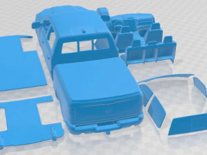 Dodge RAM 1500 Limited 2019 Printable Car 3D Print Model