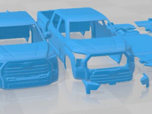 Toyota Tundra 2022 Printable Car 3D Print Model