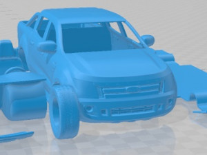 Ranger T6 2011 Printable Car 3D 프린트 모델
