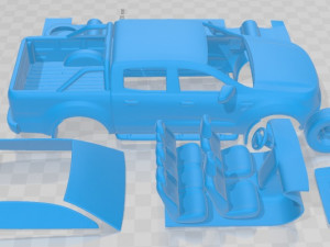 Ranger T6 2011 Printable Car 3D 프린트 모델