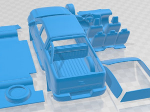 Ranger T6 2011 Printable Car 3D 프린트 모델