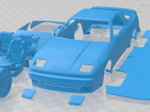 Toyota Supra 1986 Printable Car 3D Print Model