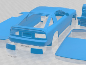 Toyota Supra 1986 Printable Car 3D प्रिंट मॉडल
