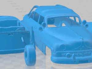 Lincoln Cosmopolitan Presidential Limousine 1950 Printable Car 3D Print Model