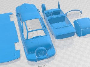 Lincoln Cosmopolitan Presidential Limousine 1950 Printable Car 3D Print Model