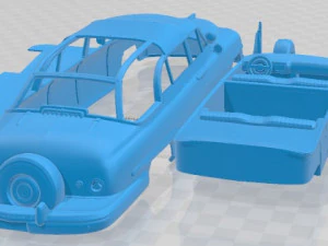 Lincoln Cosmopolitan Presidential Limousine 1950 Printable Car 3D Print Model