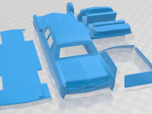 Cadillac Fleetwood Sixty Special Brougham 1966 Printable Car 3D Print Model