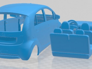 Peugeot iOn 2011 Printable Car 3D प्रिंट मॉडल