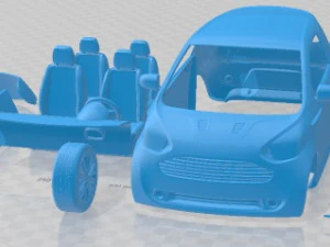Aston Martin Cygnet 2012 Printable Car 3D Print Model