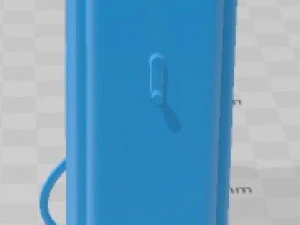 Retro Gas Pump 2 Printable 3D Print Model