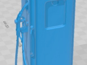 Retro Gas Pump 2 Printable 3D 프린트 모델