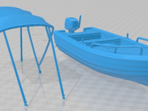 Leisure Boat Printable 3D 打印模型