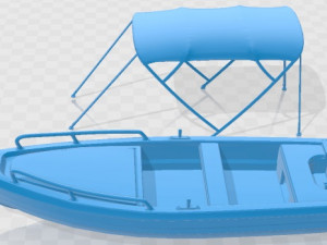 Leisure Boat Printable 3D 打印模型
