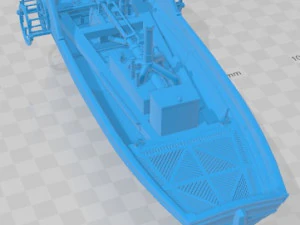 Pyroscaphe 1783 Original Steamboat Printable 3D Print Model