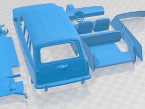 VAZ Zhiguli 2102 1971 Printable Car Modello di stampa 3D