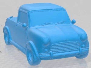 Mini Pick Up 1972 Printable Car 3D Print Model