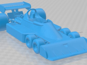 Tyrrell P34 Printable Car 3D 打印模型