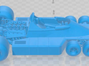 Tyrrell P34 Printable Car 3D Print Model