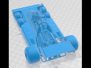 Tyrrell P34 Printable Car 3D Print Model