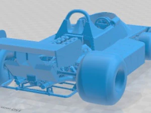 Tyrrell P34 Printable Car 3D Print Model