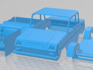 SMZ S 1980 Printable Car 3D 打印模型