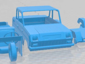 SMZ S 1980 Printable Car 3D Print Model